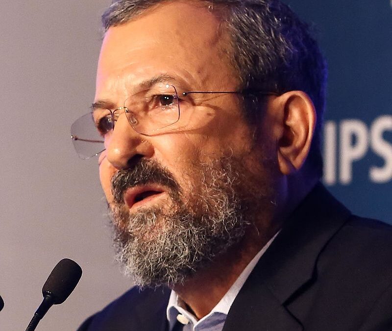 Ehud Barak gør det igen