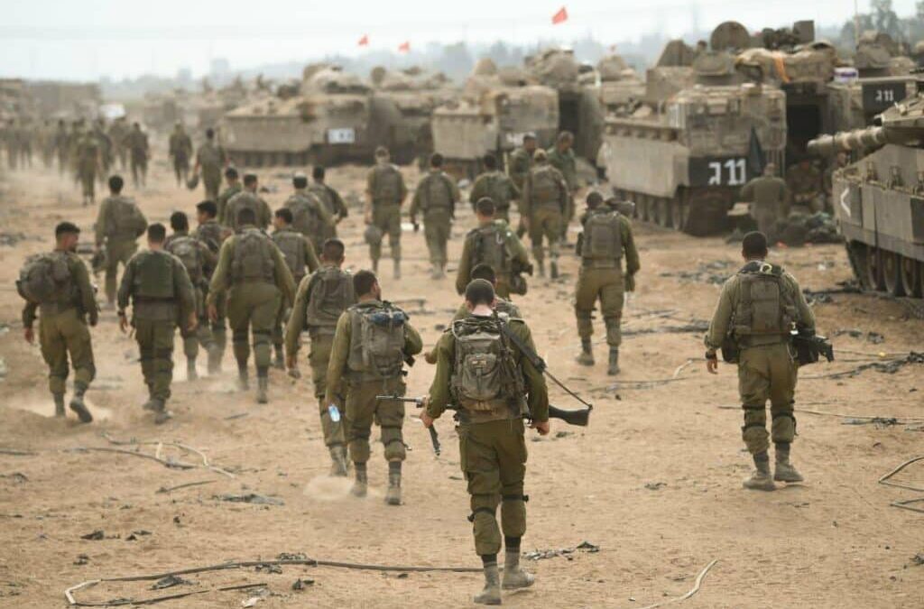 Landoperationer i Gaza-striben Udvides
