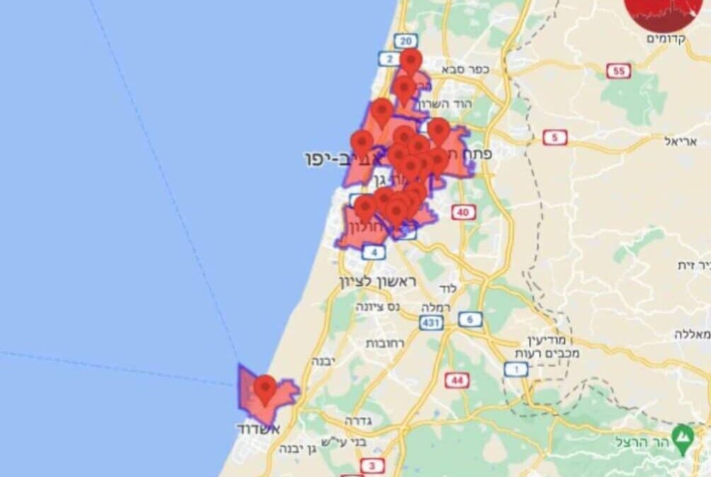 Flere såret i Tel Aviv