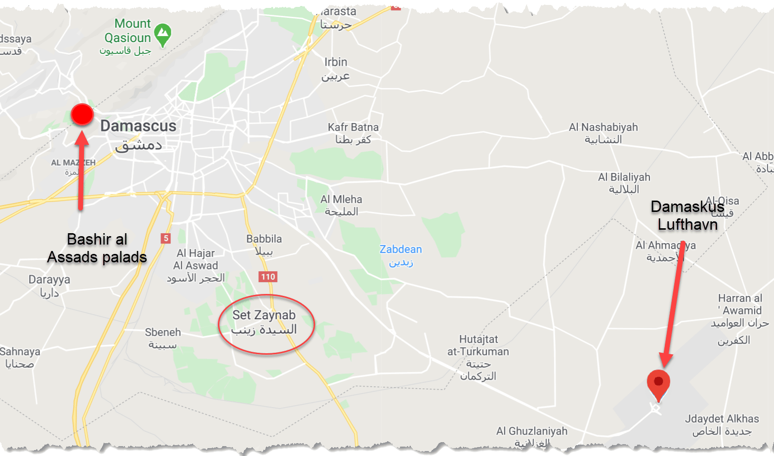 Iransk general dræbt i israelsk missilangreb