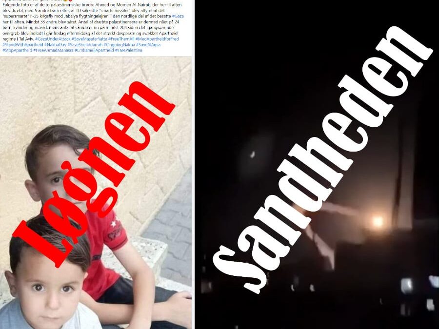 Sædvanlig propaganda i gang