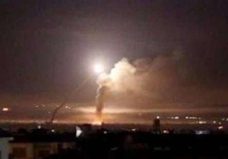 Israelsk angreb i Syrien i nat.